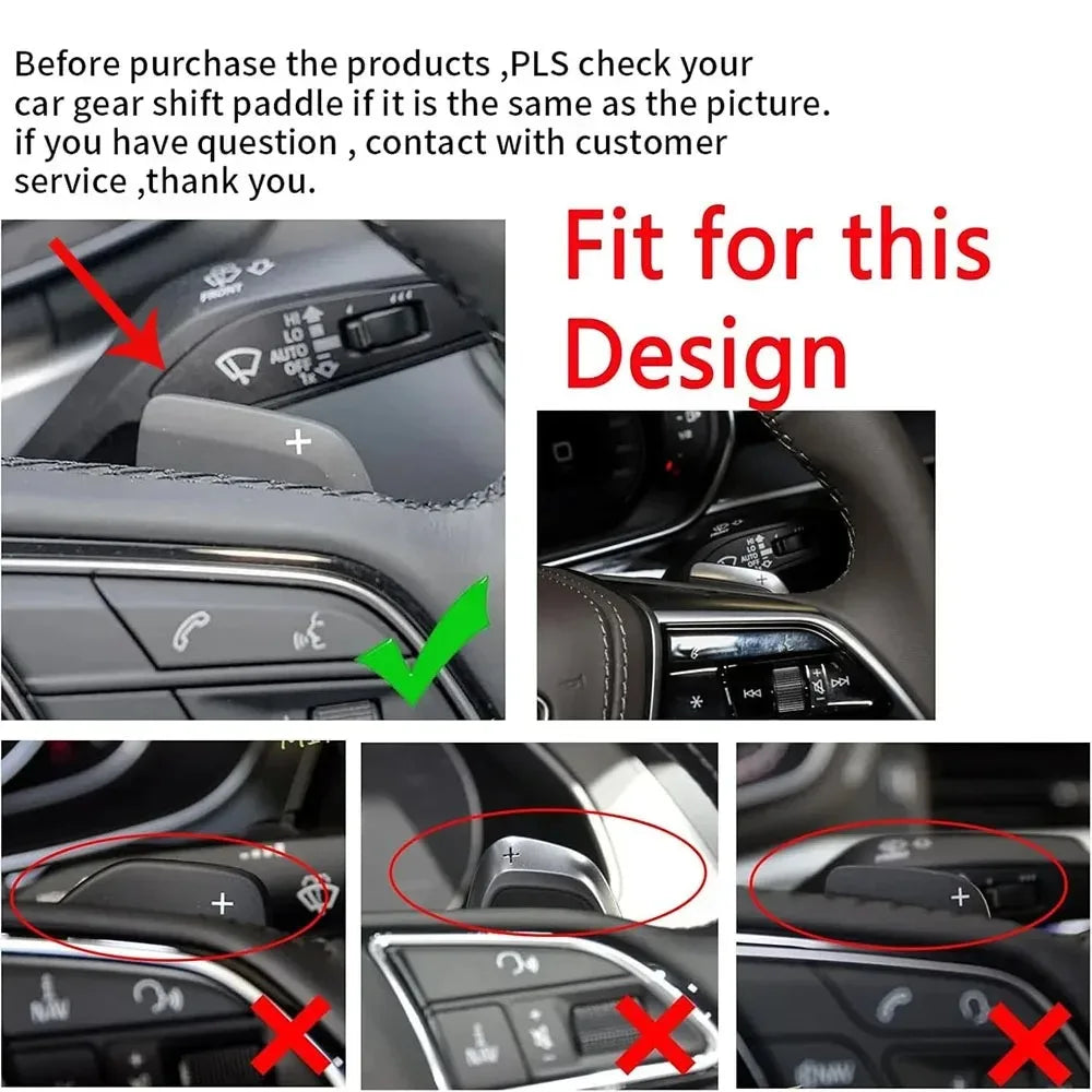 Paddle shifters for audi