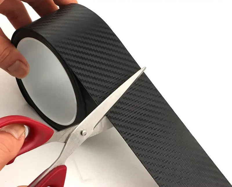 Carbon fiber guard and decoration tape