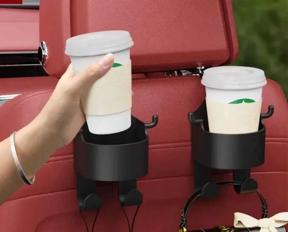 Premium Car Cup & Storage Hook