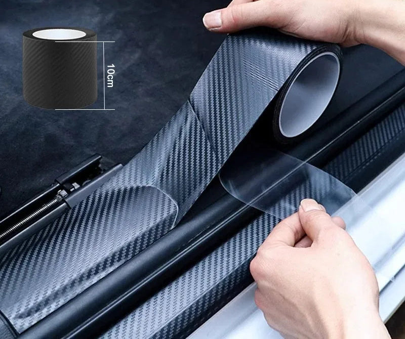 Carbon fiber guard and decoration tape