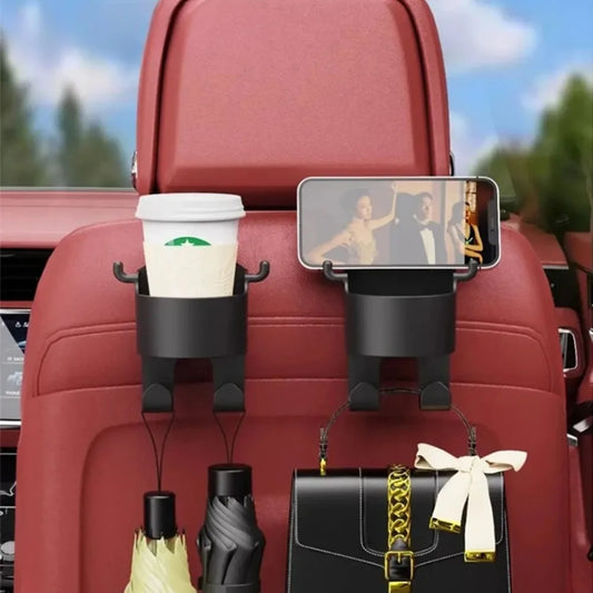 Premium Car Cup & Storage Hook