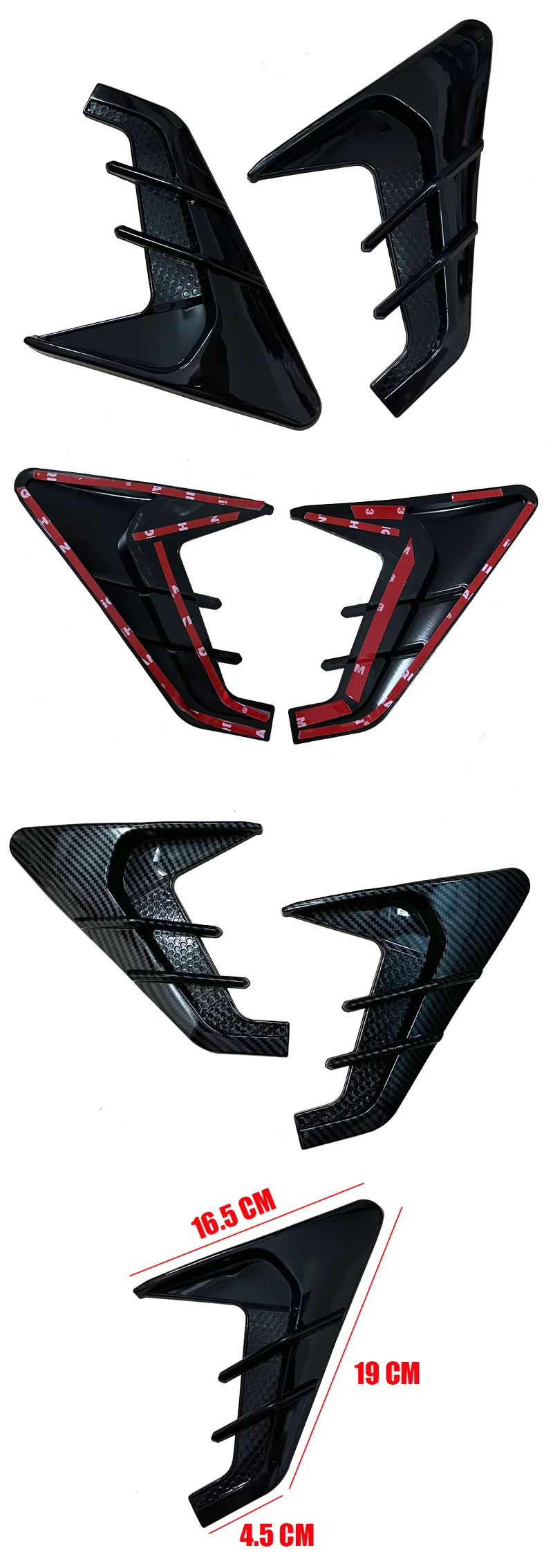 ABT-style carbon side trim