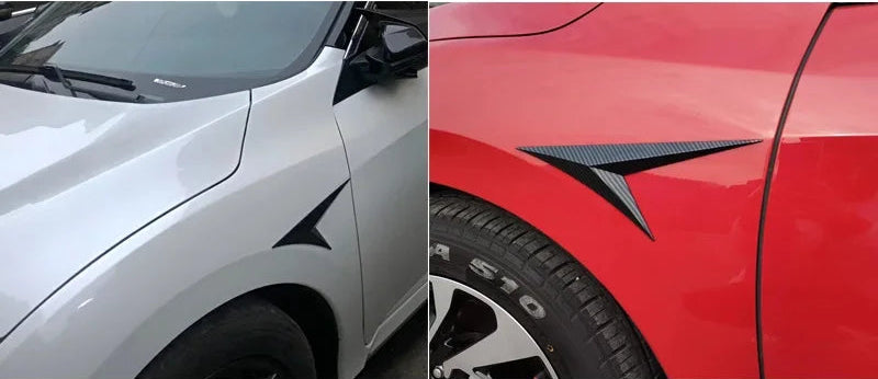 Aggressive V-style accents