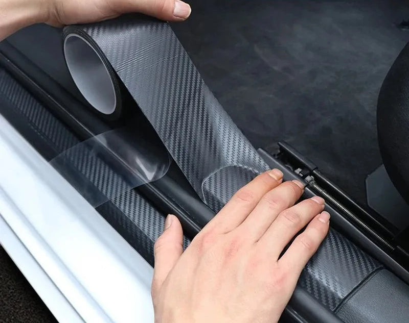 Carbon fiber guard and decoration tape